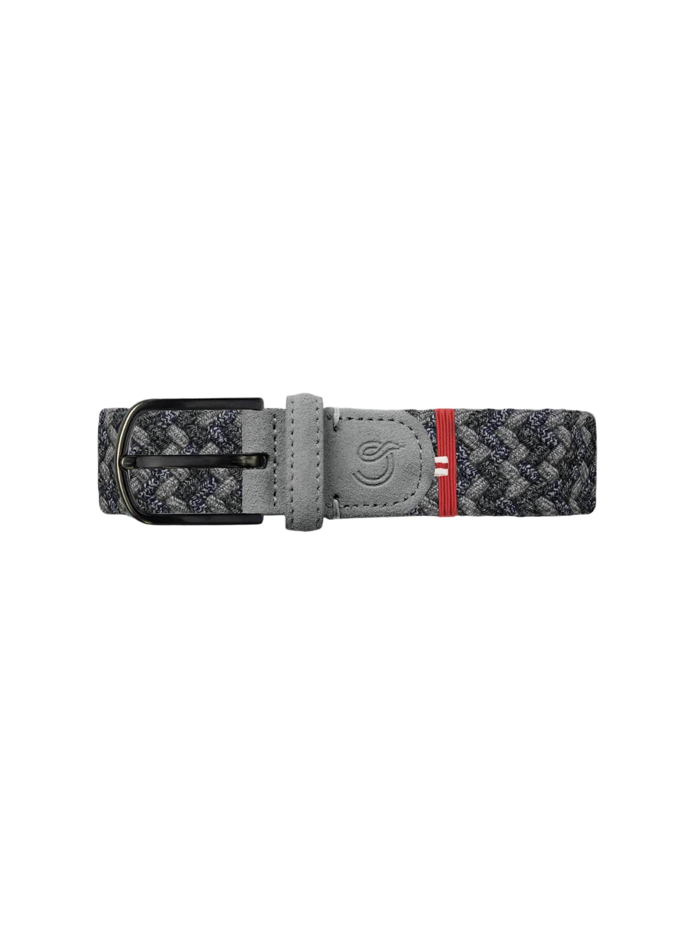La Boucle Belt in Grey: front