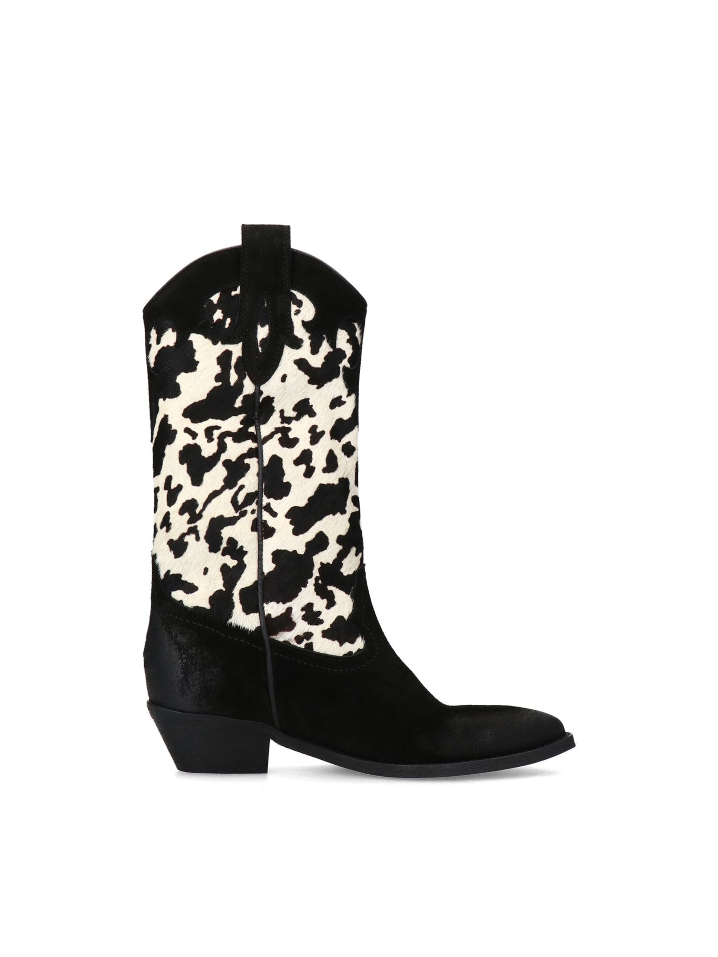 Bottes de cowboy SACHA en noir