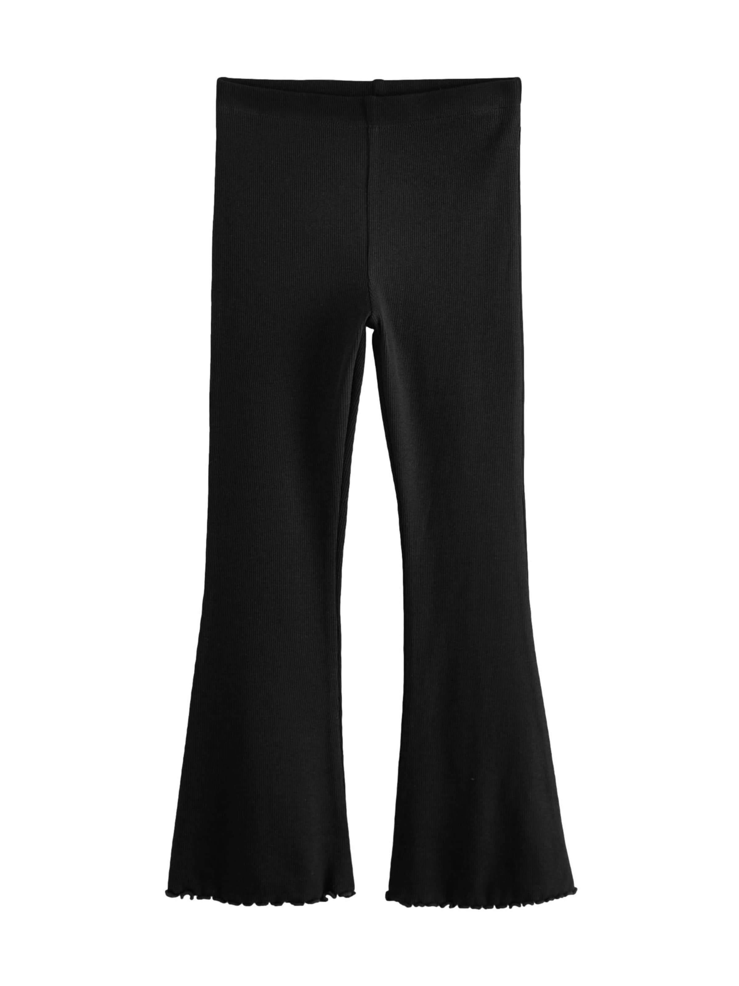 NextFlared/zvonoliki kroj Tajice - crna boja: prednji dio