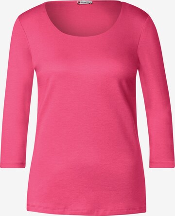 T-shirt 'Pania' STREET ONE en rose : devant