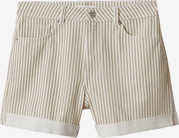 MANGO Regular Shorts in Braun: predná strana
