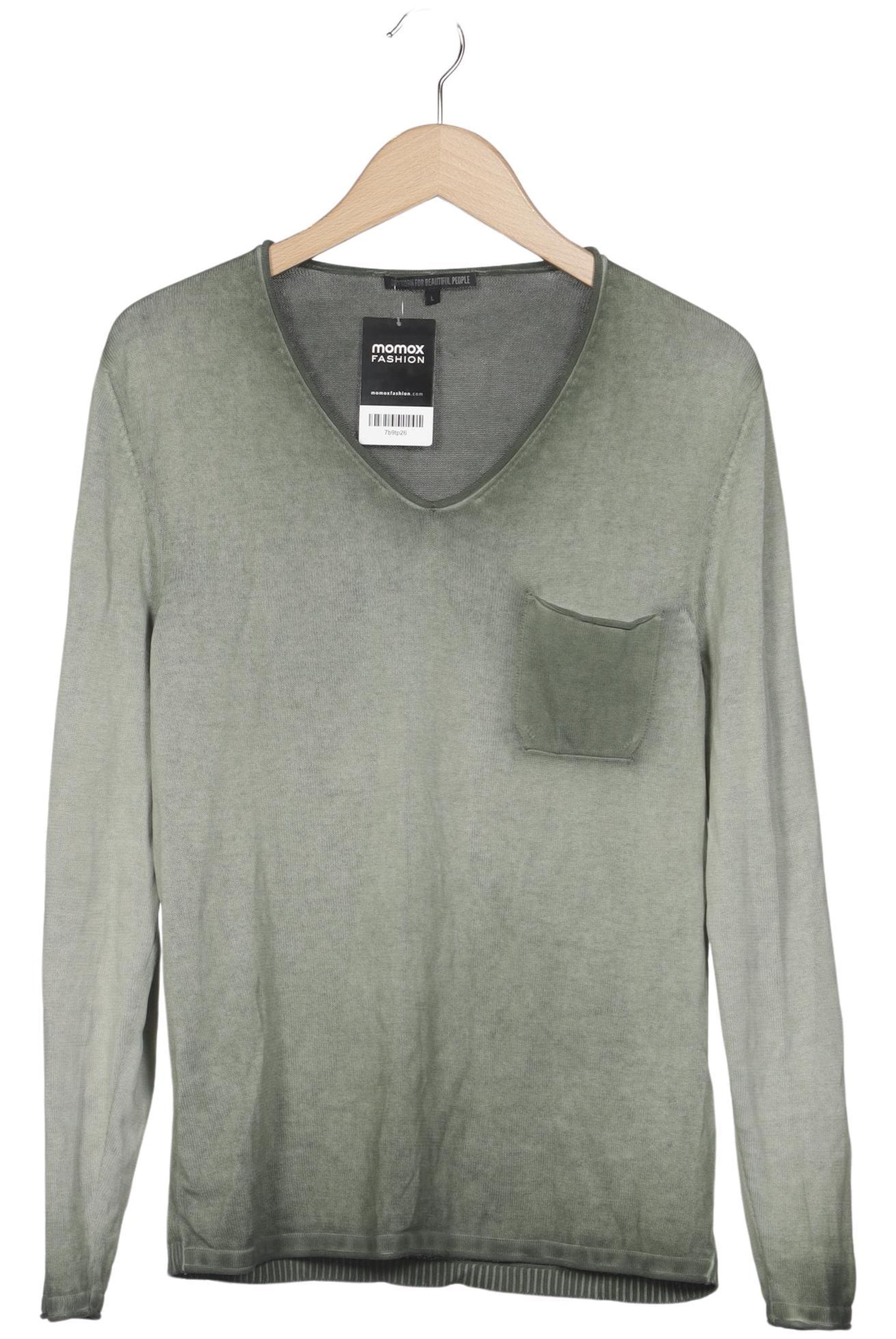 DRYKORN Pullover L in Grün: Vorderseite