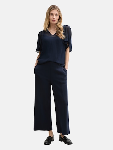 TOM TAILOR Bluse in Blau