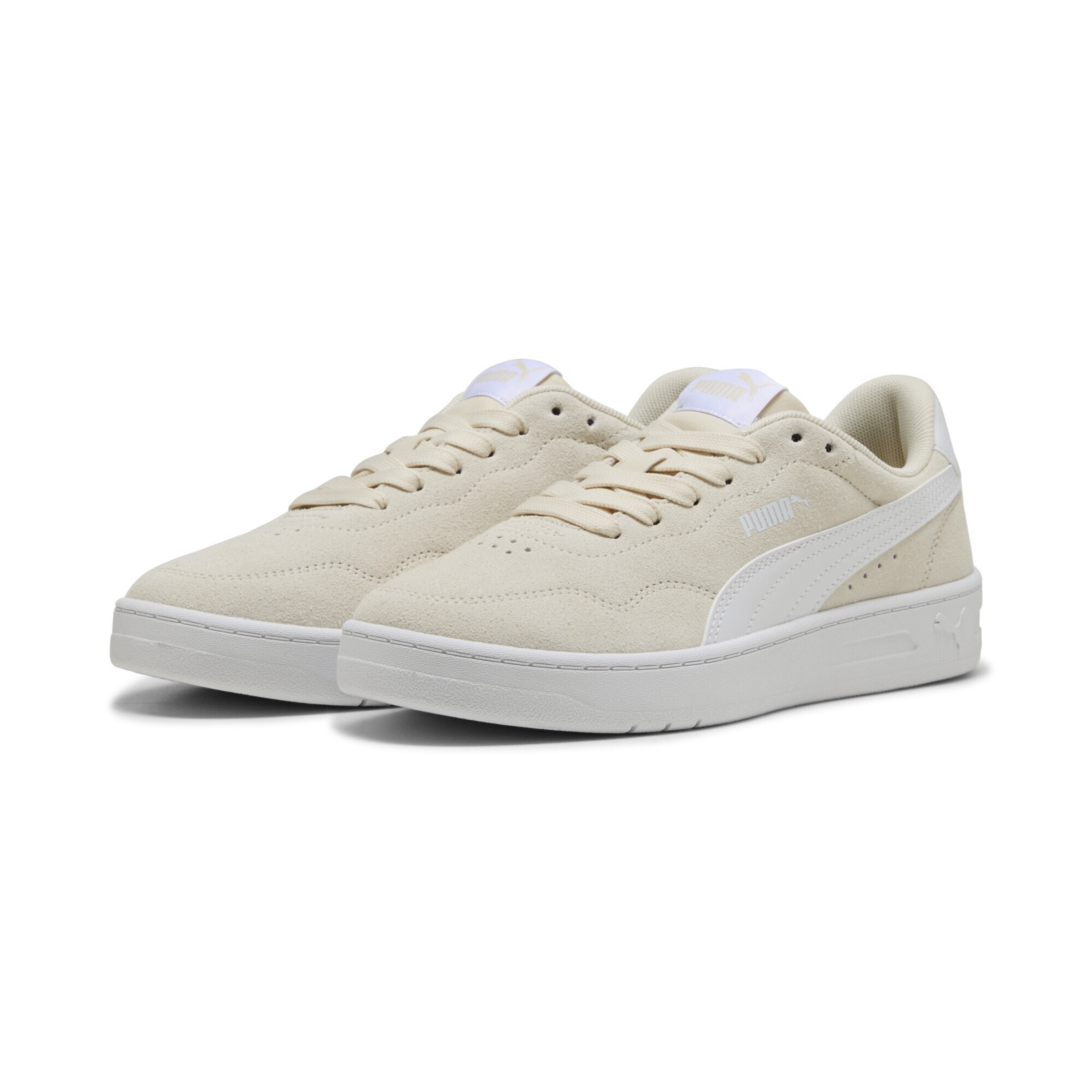 Baskets basses 'Court Lally' PUMA en blanc