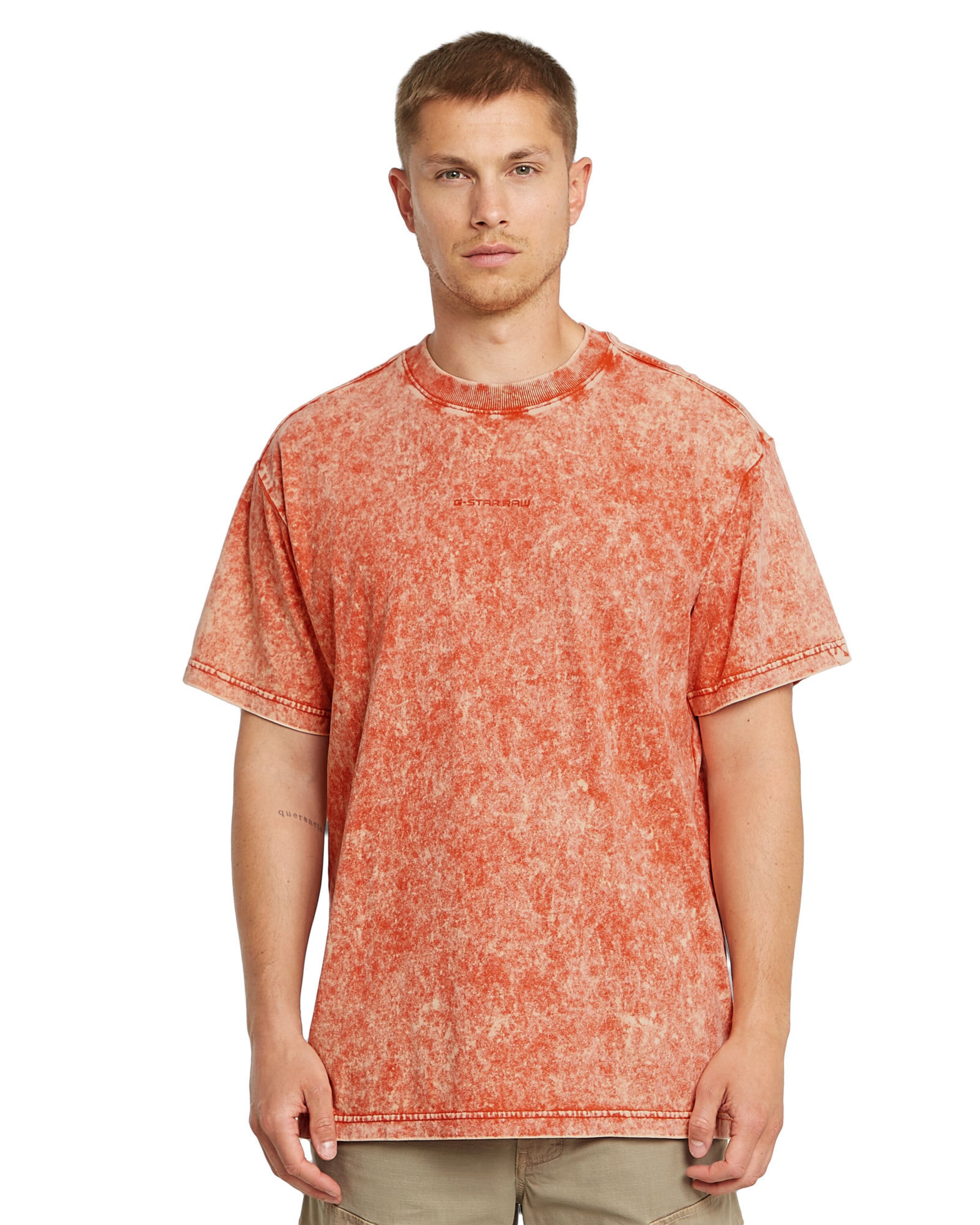 G-STAR Shirt in Rood: voorkant