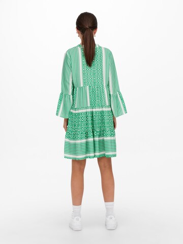 ONLY Shirt Dress 'ELLA' in Green