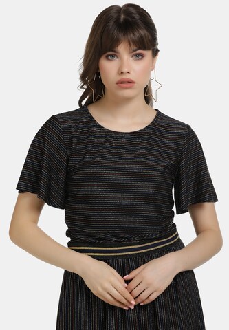 myMo at night Shirt in Black: front