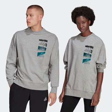 ADIDAS SPORTSWEAR Sportsweatshirt in Grau