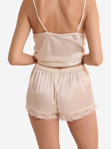 ETAM Pajama Pants 'Milky' in Beige