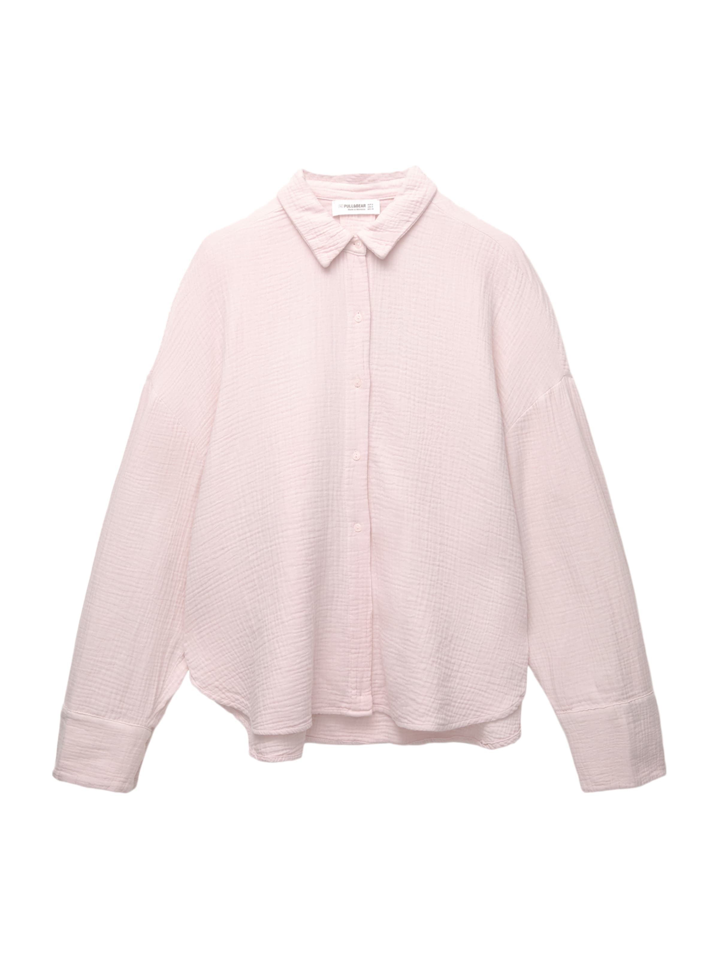Pull&Bear Bluse in Pink: Vorderseite