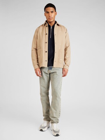 Les Deux Between-Season Jacket 'Langley' in Beige