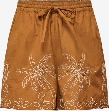 JDY Bukser 'JDYEliza' i brun: forside