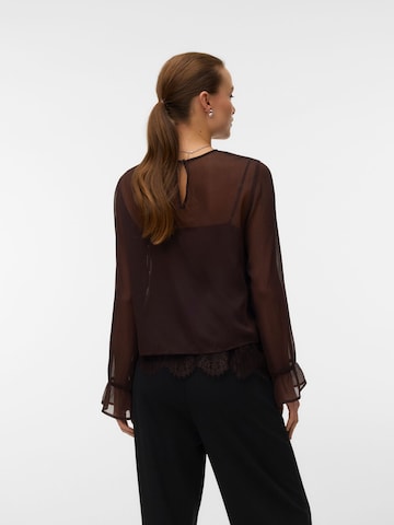 VERO MODA - Blusa 'VMLalie' en marrón