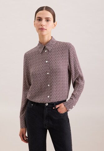 SEIDENSTICKER Blouse in Rood: voorkant