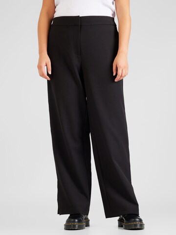 Wide leg Pantaloni 'VIIVY' di EVOKED in nero: frontale