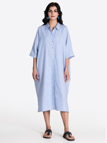 Robe-chemise 'Air ' Jascha Stockholm en bleu : devant