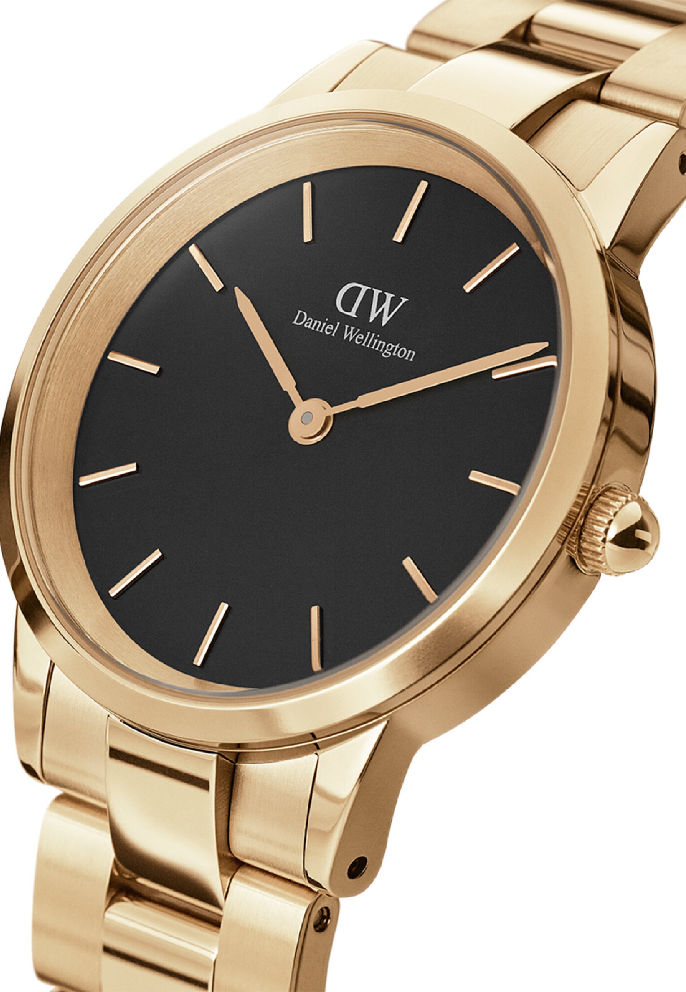 Daniel Wellington Analoog horloge ' ICONIC LINK ' in Goud