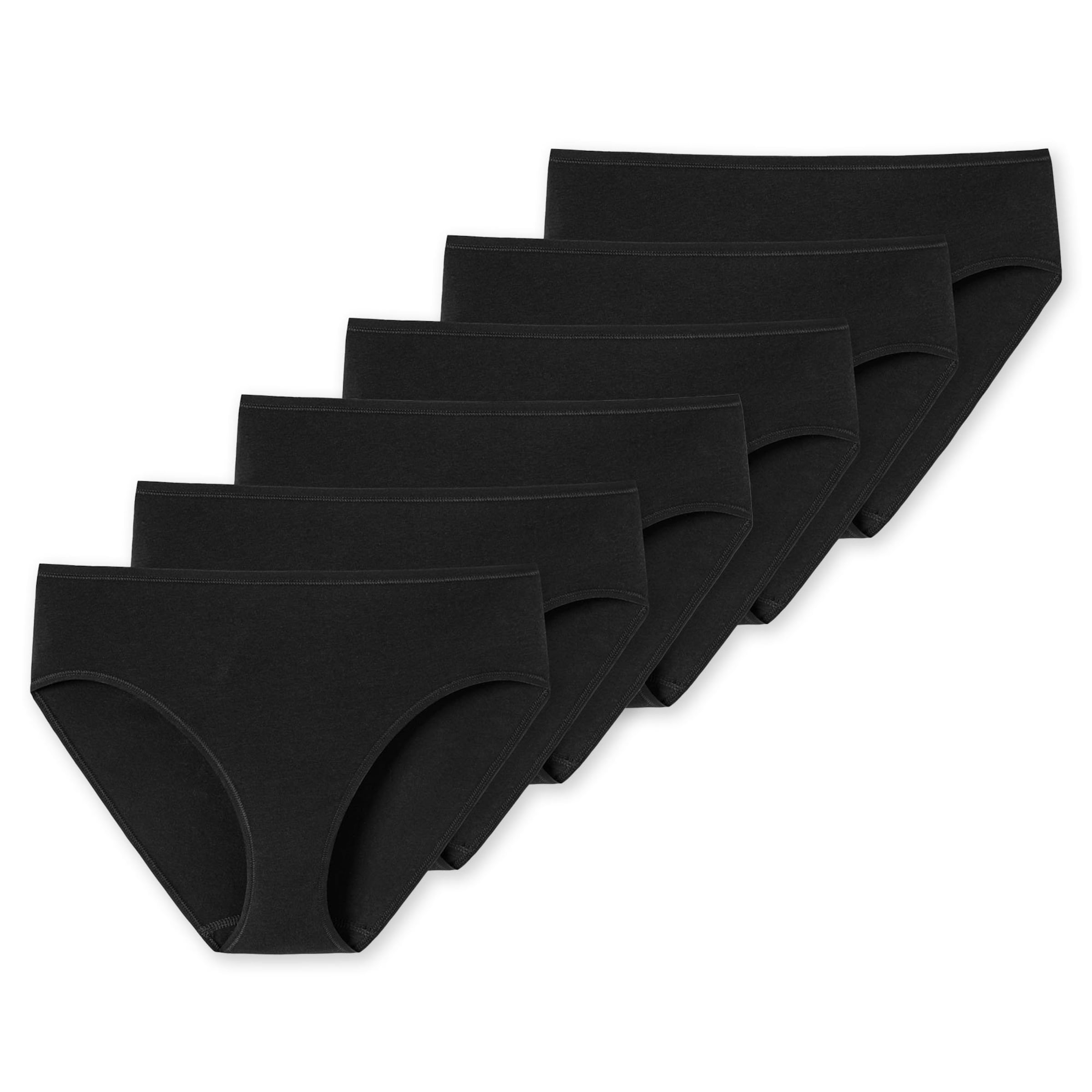 SCHIESSER Slip i sort: forside