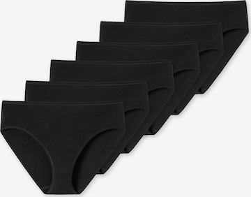 SCHIESSER Slip in Zwart: voorkant
