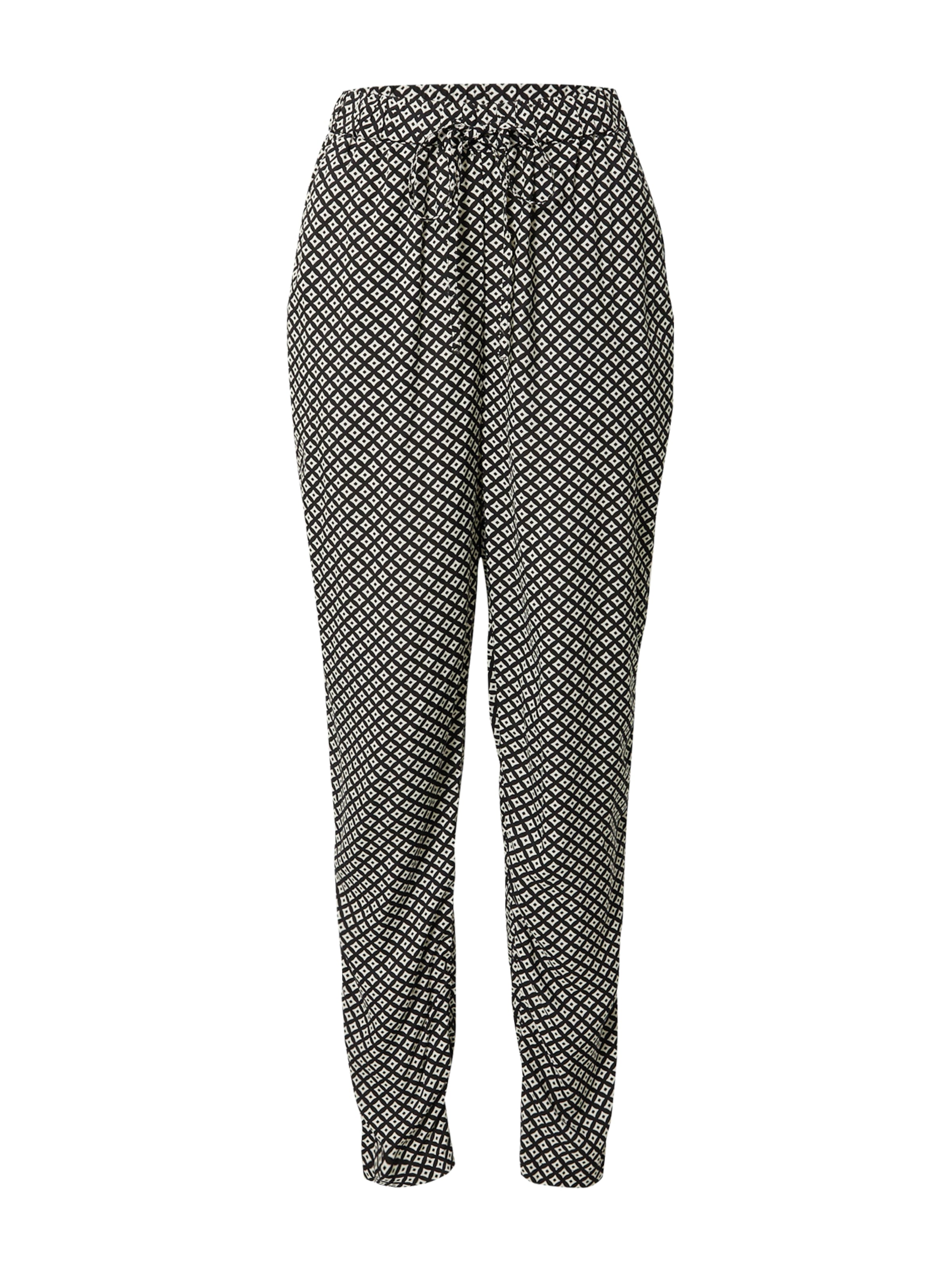 Tapered Pantaloni de la ABOUT YOU pe negru: față