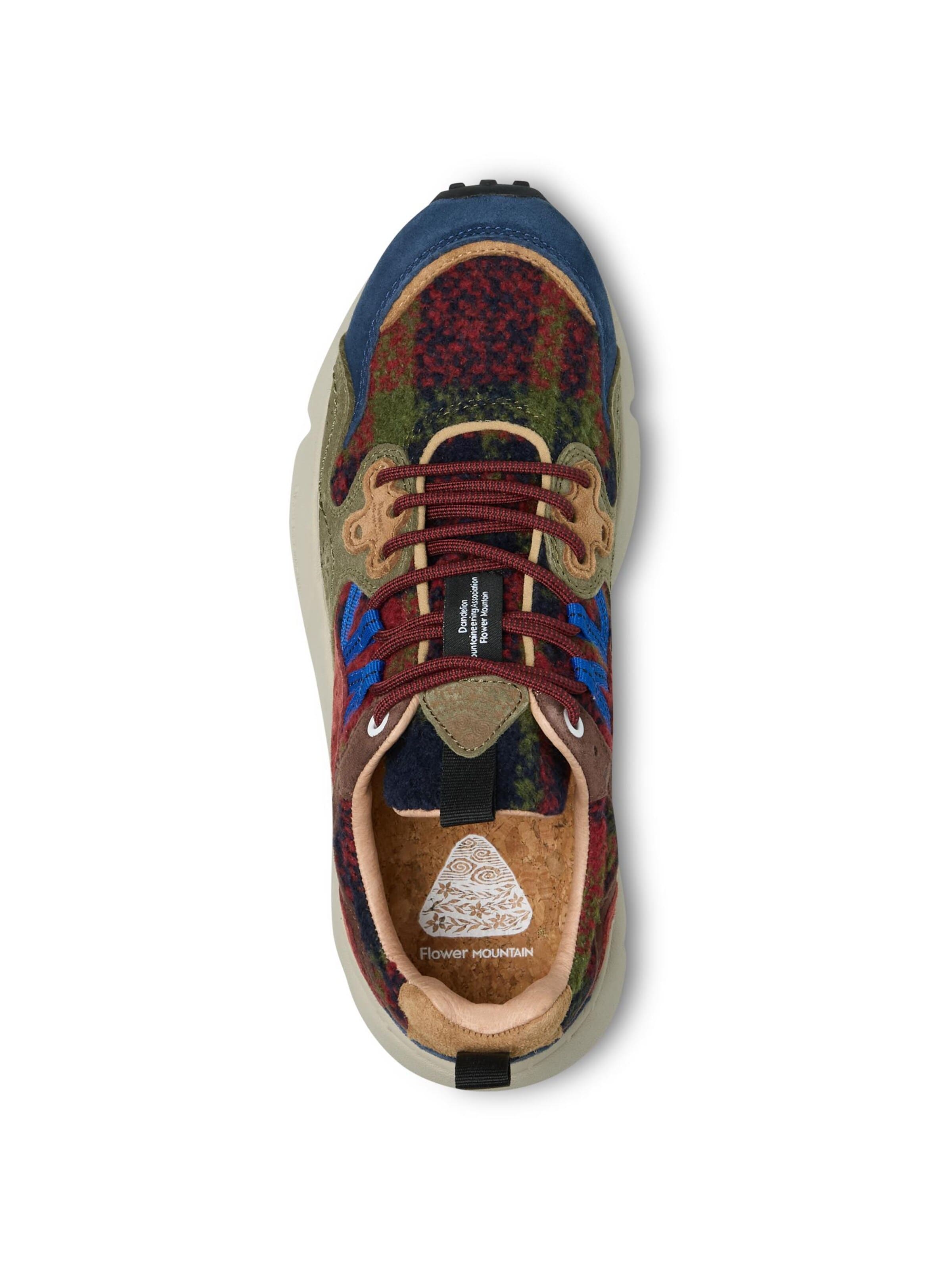 Flower Mountain Sneakers laag 'YAMANO 3 UNI' in Blauw: voorkant