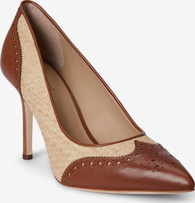 Vakariniai bateliai 'LYNDEN' iš Lauren Ralph Lauren, spalva – smėlio spalva / ruda, Prekių apžvalga