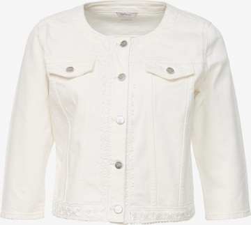 Orsay Between-Season Jacket 'Newloulace' in White: front