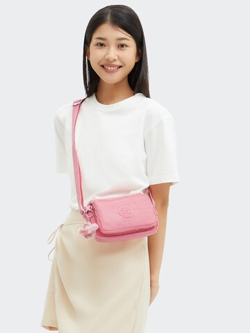 KIPLING - Bolso de hombro 'Abanu' en rosa
