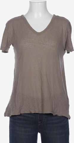 hessnatur Top & Shirt in XS in Brown: front