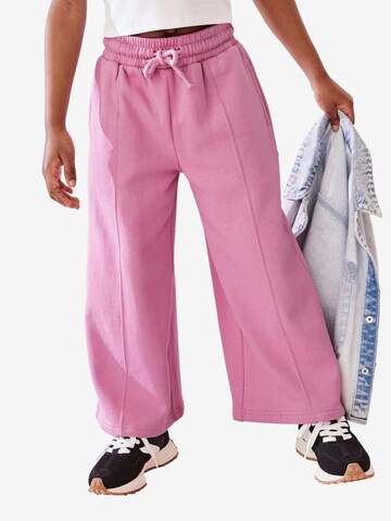 Next Wide Leg Hose in Pink: Vorderseite
