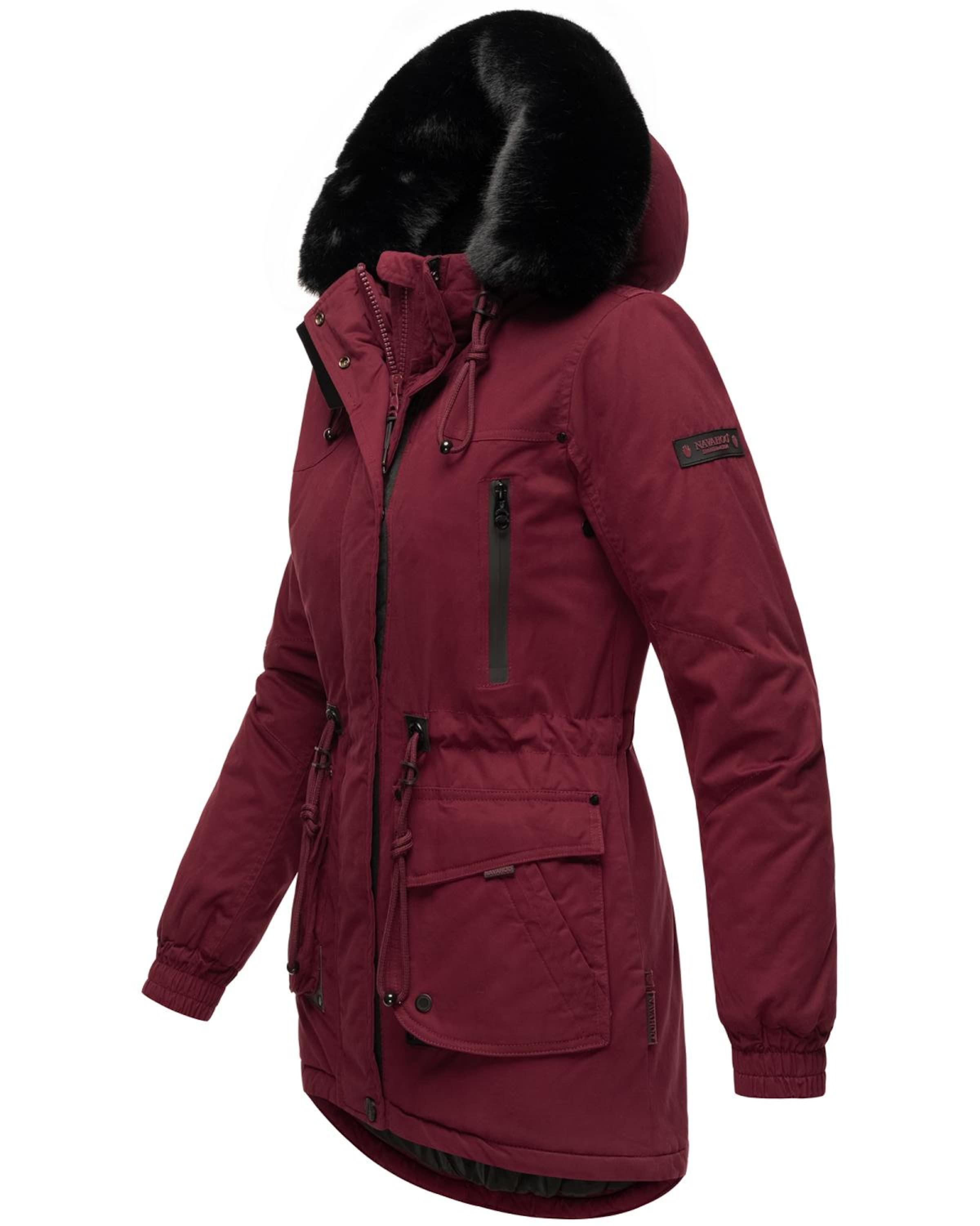 Parka d’hiver NAVAHOO en rouge