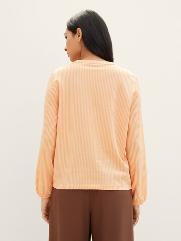 TOM TAILOR Blouse in Oranje