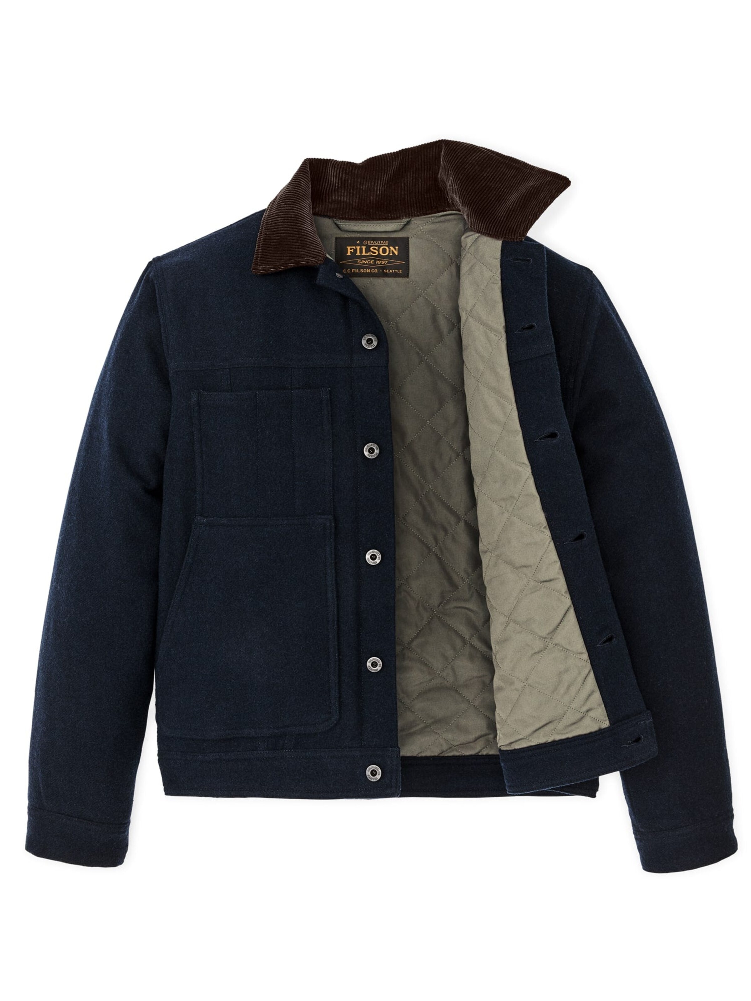 Veste mi-saison Filson en bleu