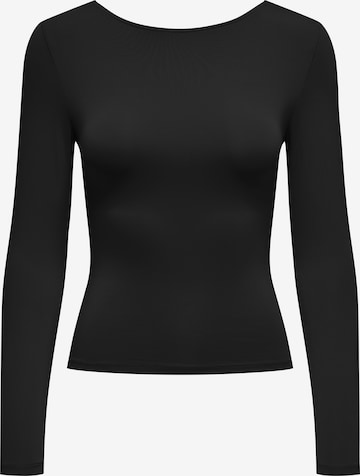 ONLY Shirt 'ONLEA' in Schwarz: Vorderseite