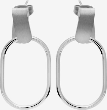Akzent Earrings 'Aliisa, langlebig' in Silver: front