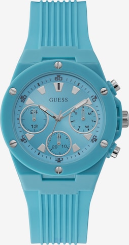 GUESS Analog Watch ' ATHENA ' in Blue: front