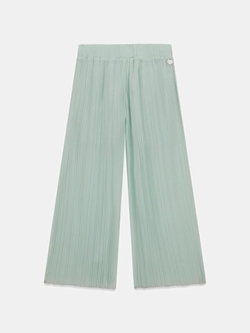 GUESS Wide Leg Hose in Grün: Vorderseite