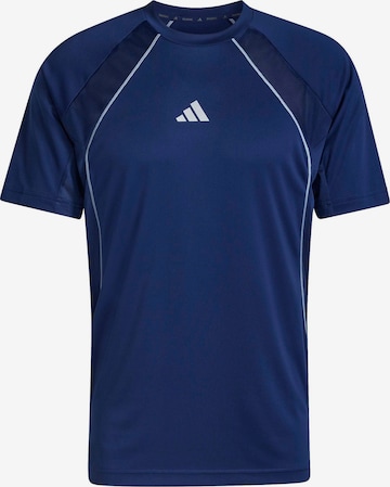 ADIDAS PERFORMANCE Funktionsshirt 'Tech App' in Blau: Vorderseite