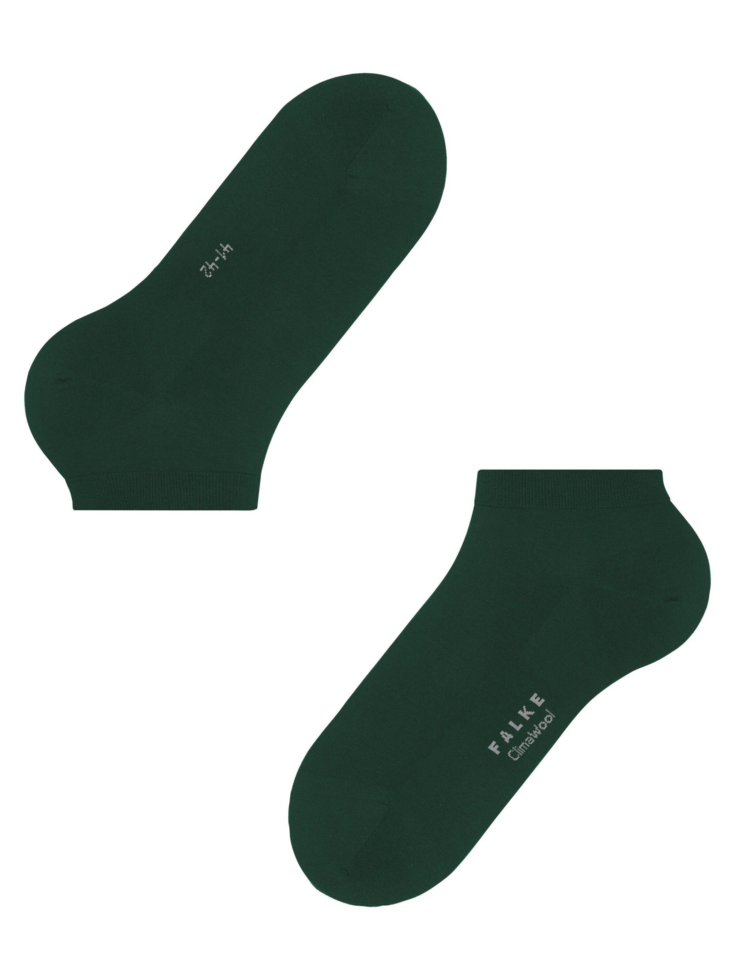 FALKE Socken 'ClimaWool'‌‌‌‌ in Grün