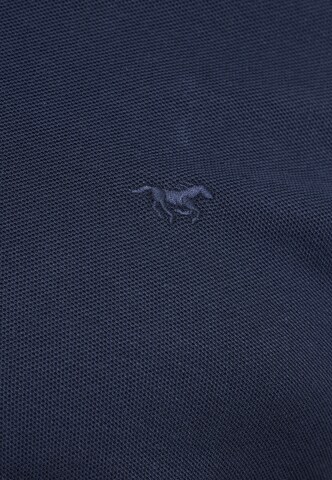 MUSTANG Poloshirt 'Style Pierre' in Blau