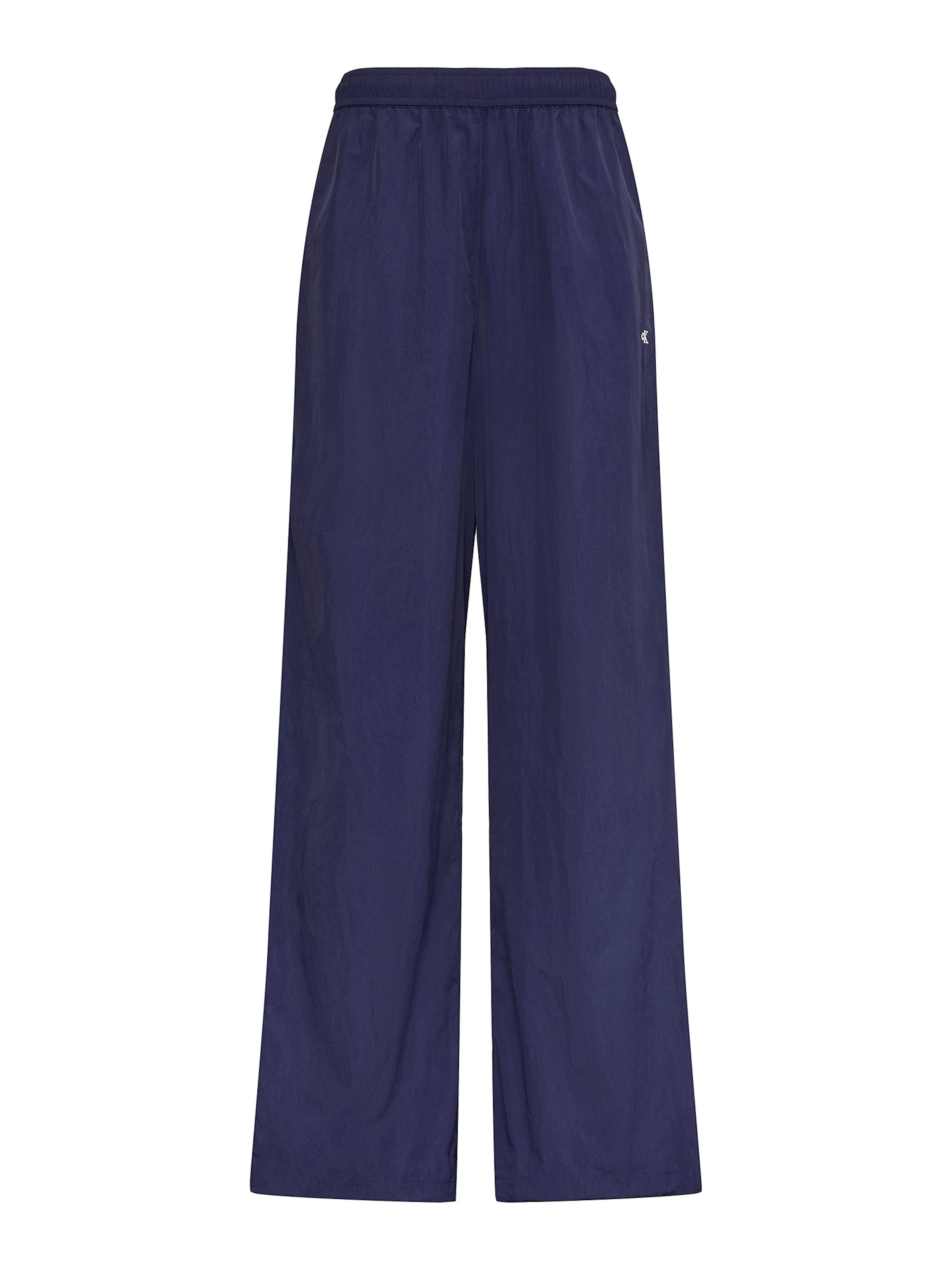 Calvin Klein Jeans Baggy Trousers in Blue: front