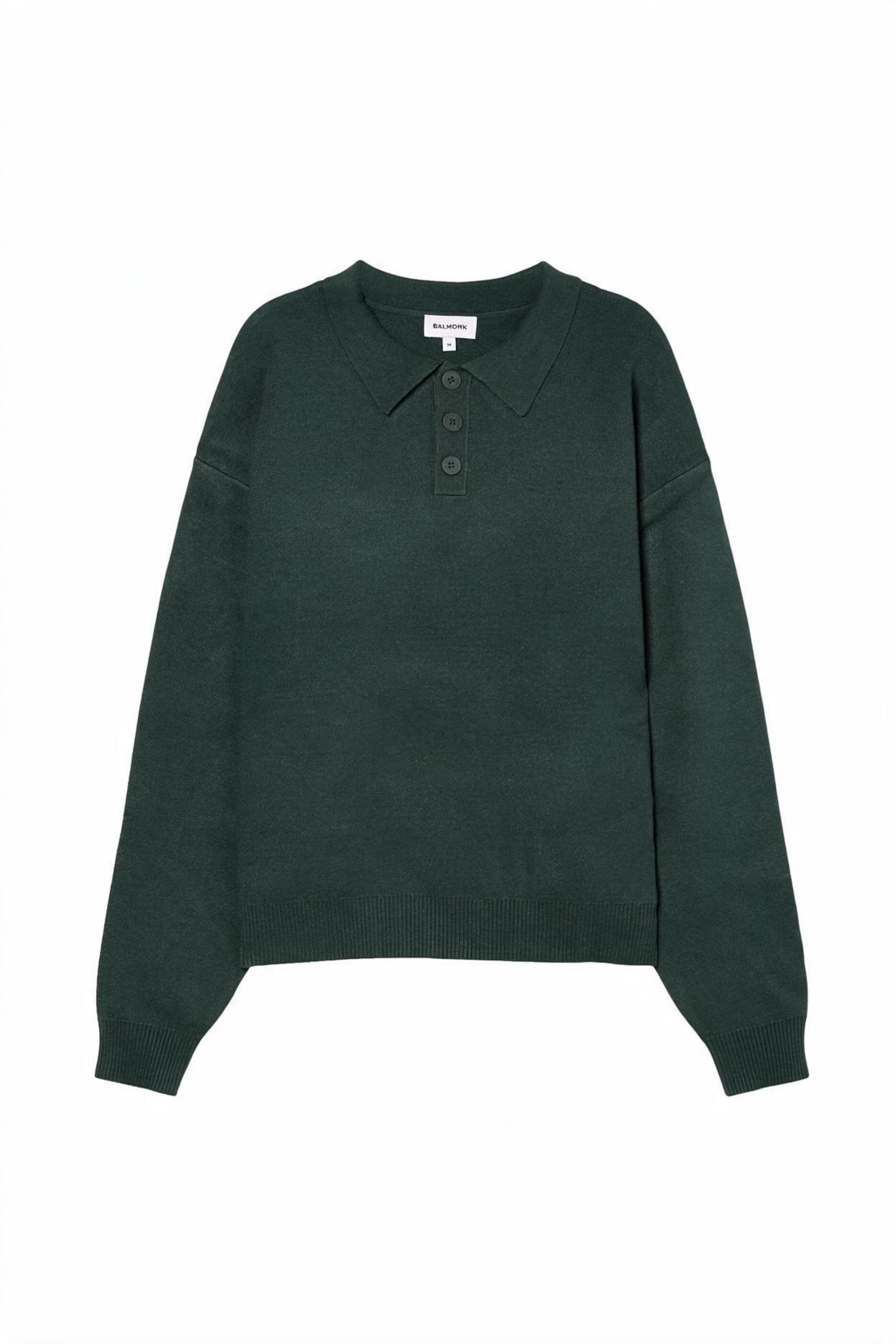 BALMOHK Pullover i grøn: forside