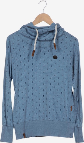 naketano Sweatshirt & Zip-Up Hoodie in M in Blue: front
