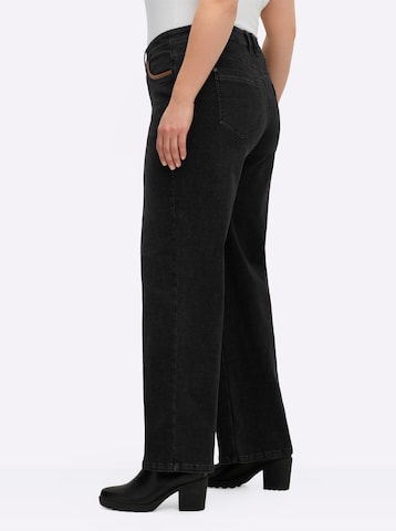 Regular Jeans de la SHEEGO pe negru