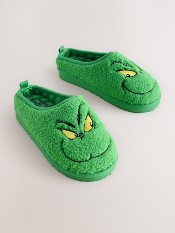 Next Házi cipő 'Grinch' - zöld