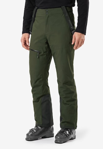 Whistler Regular Sports trousers 'Rossburg' in Green: front