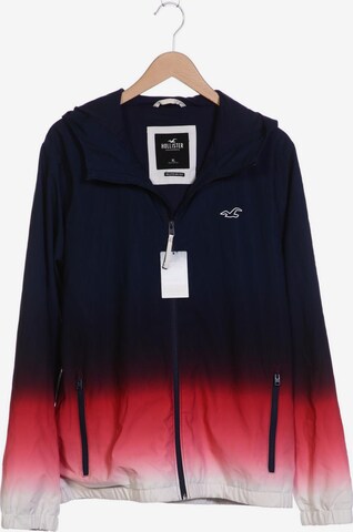 HOLLISTER Jacket & Coat in XL in Blue: front