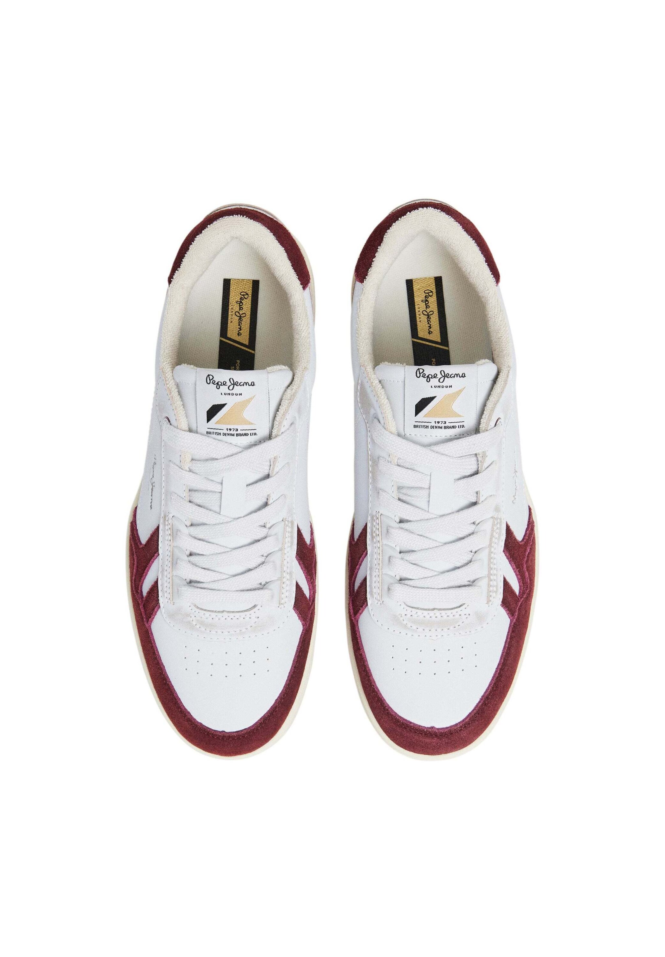 Pepe Jeans Platform trainers 'KORE HERITAGE' in Red