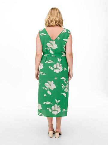ONLY Carmakoma Dress 'Mille' in Green