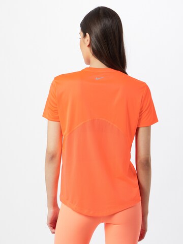 NIKE Shirt 'Miler' in Orange